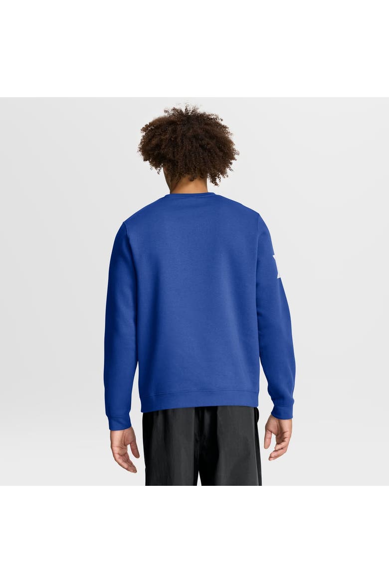 Men's Nike Royal Duke Blue Devils 2026 Sideline Club Sweatshirt, Alternate, color, Royal