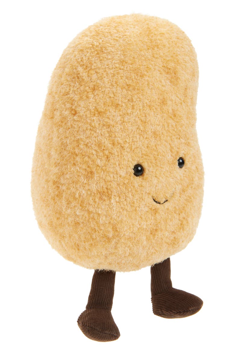 Amuseables Graham Potato 7.5-Inch Plushie, Main, color, BROWN