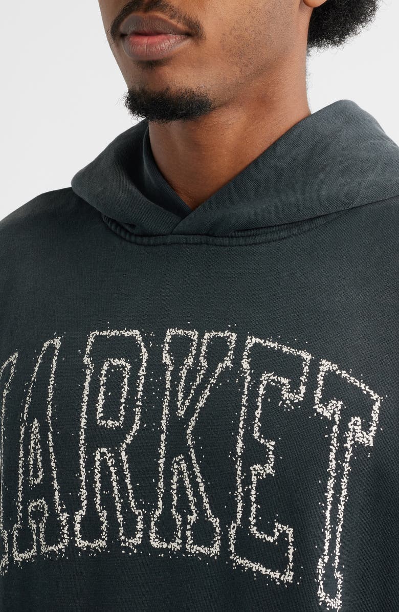 MARKET Vintage Arc Logo Hoodie, Alternate, color, Pirate-Black