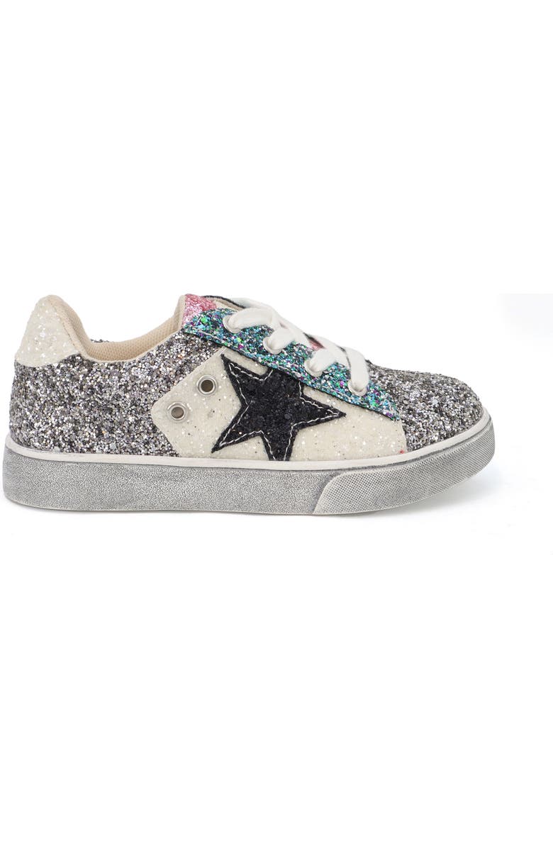 YOKI Kids' Glitter Sneaker, Alternate, color,