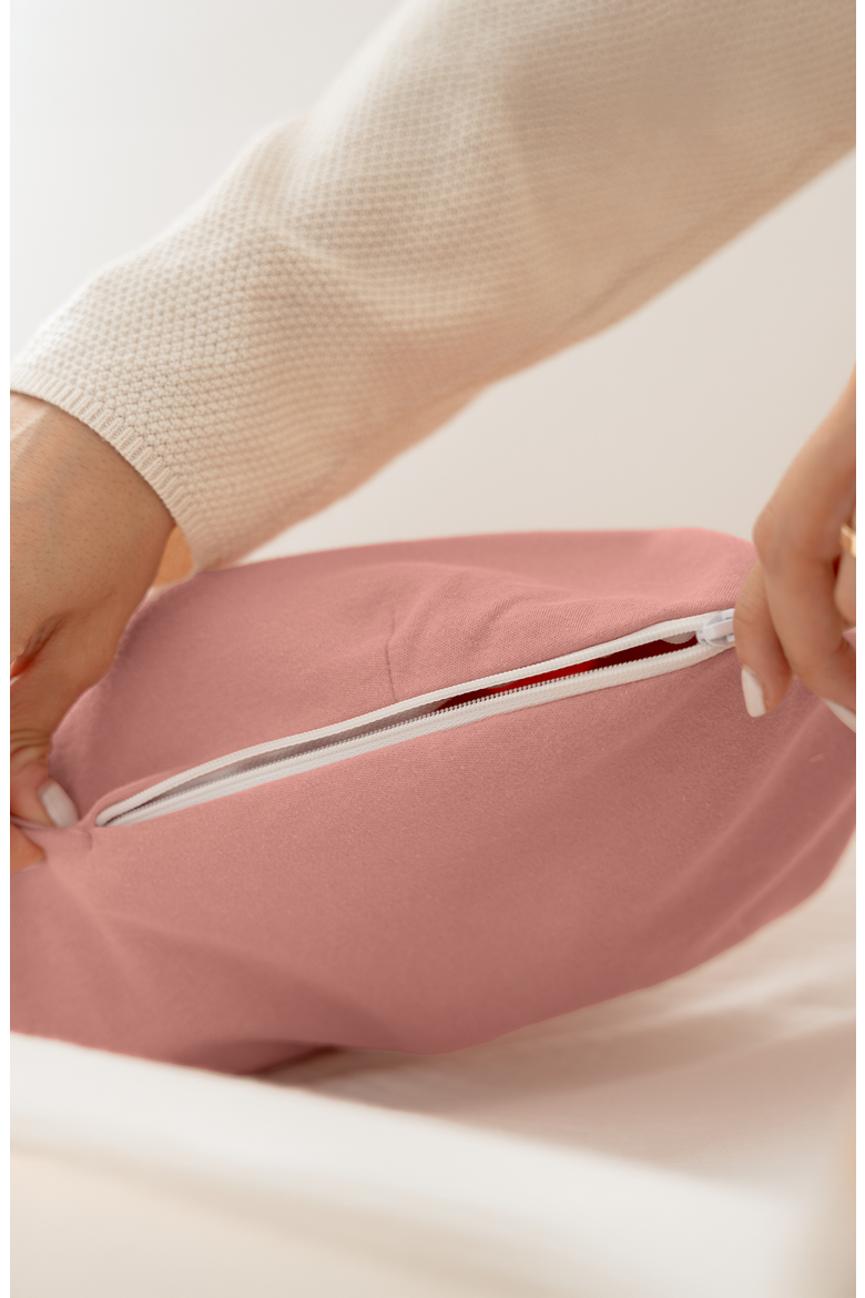 Easy Swaddle Blankets with Zipper, Alternate, color, Light Blush, Blush, Mauve