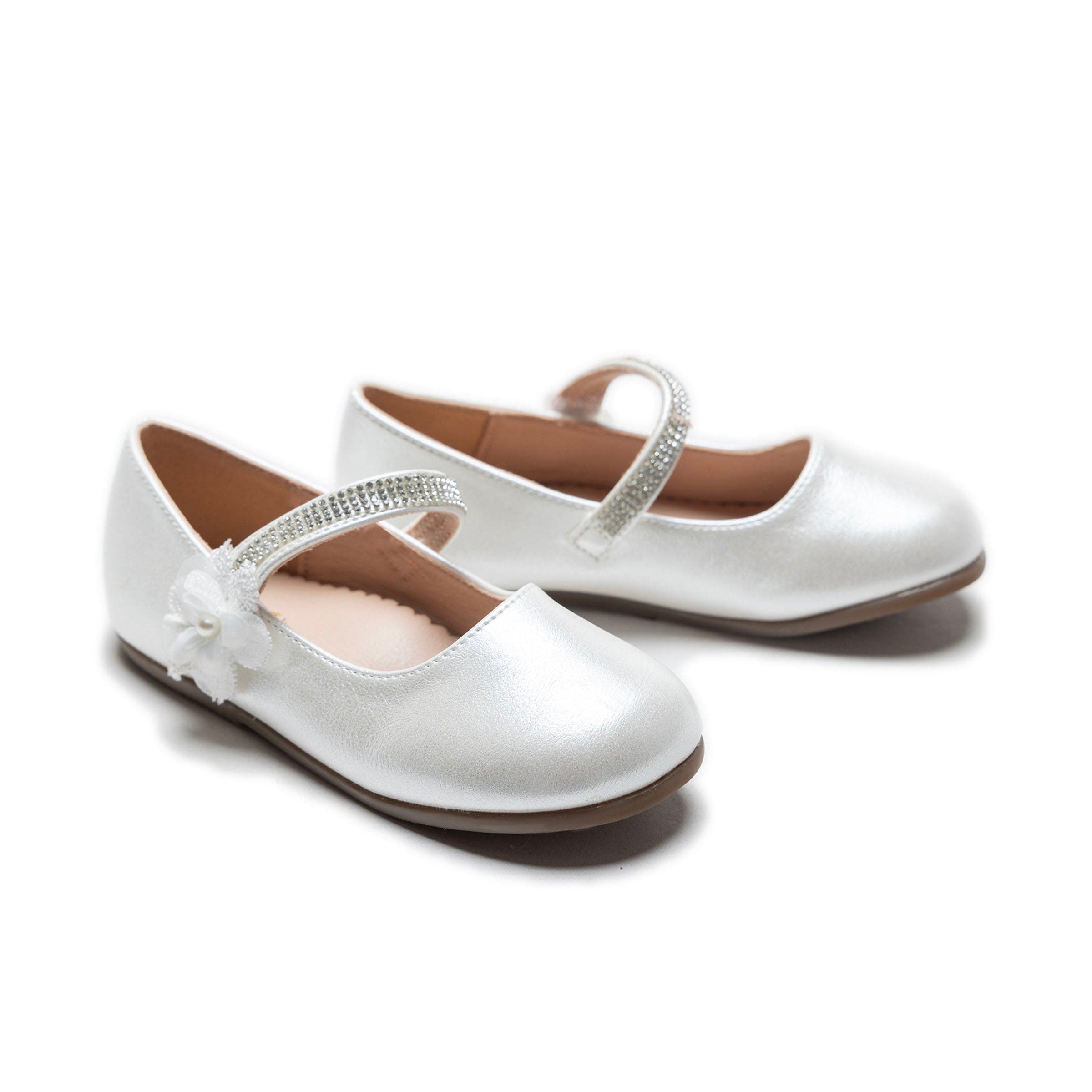 Tulleen Primrose Rhinestone Flats, Alternate, color, Cream