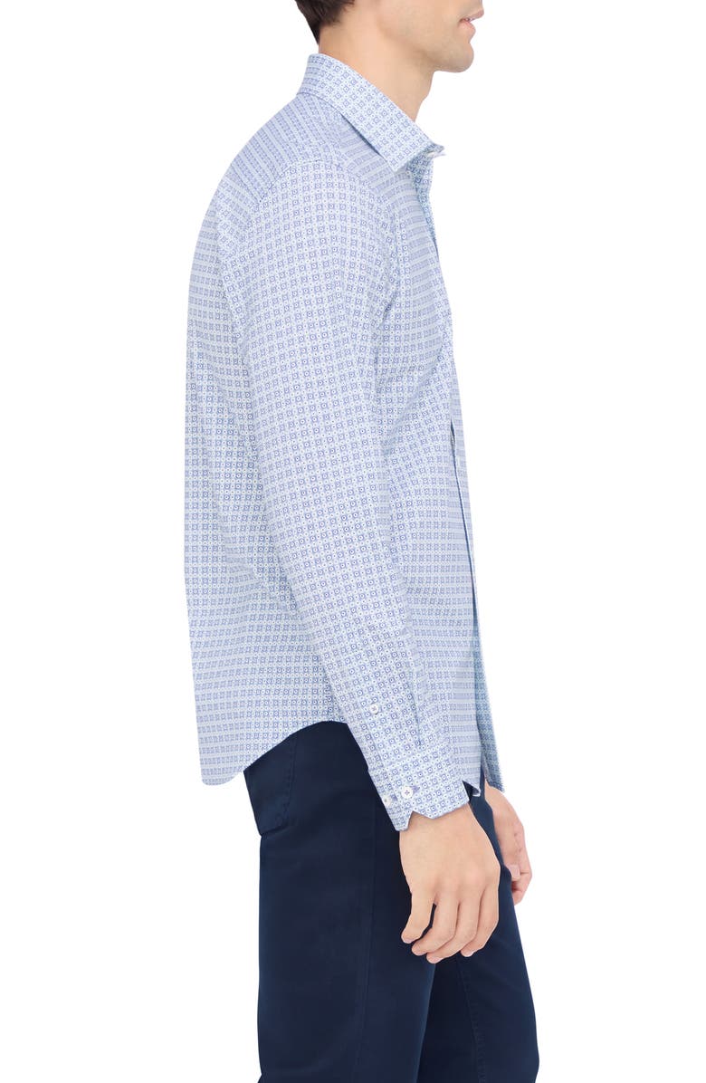 Bugatchi James OoohCotton<sup>®</sup> Print Button-Up Shirt, Alternate, color,