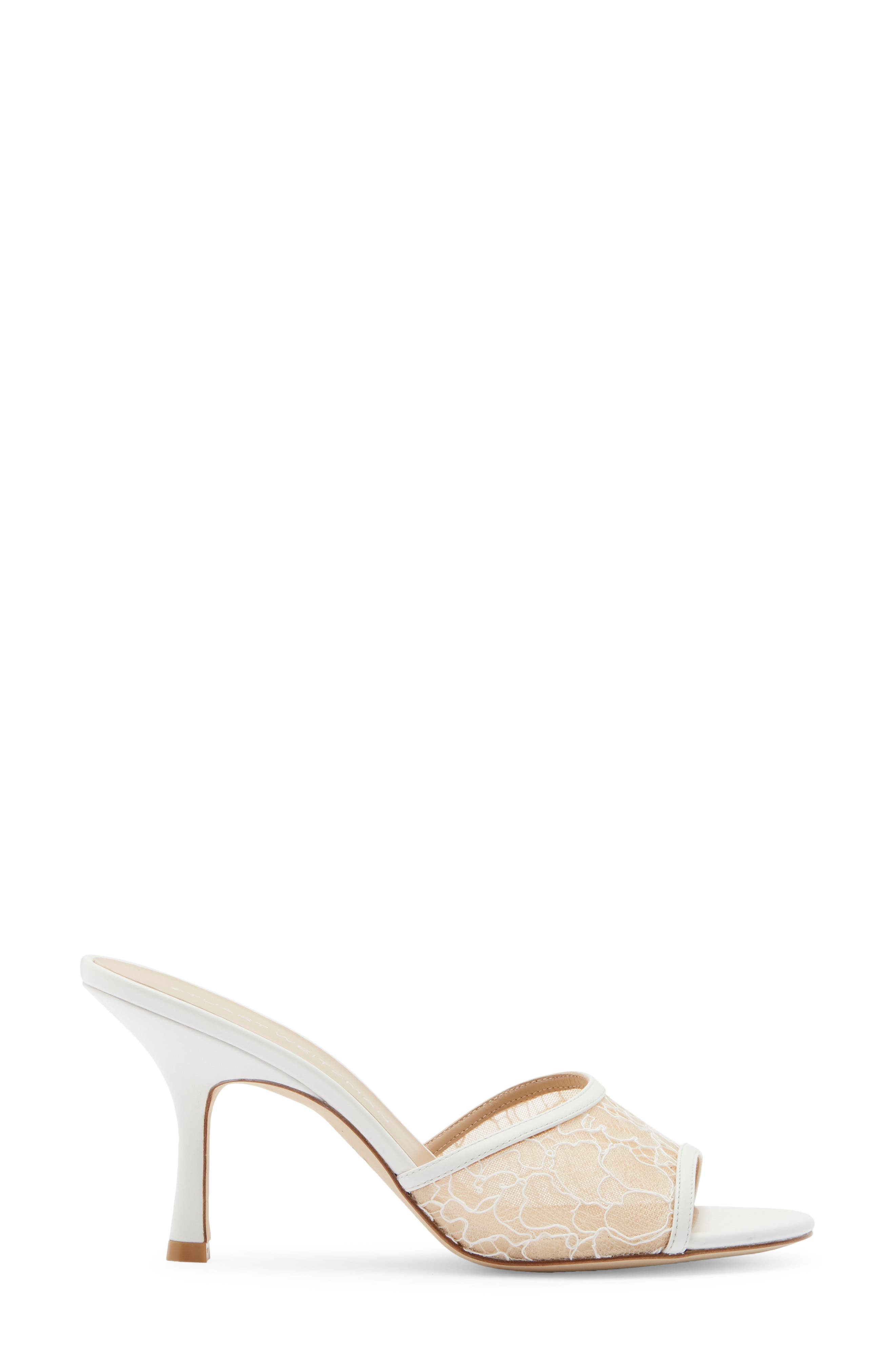 Stuart Weitzman Bare It All Slide Sandal, Alternate, color, Blanco White