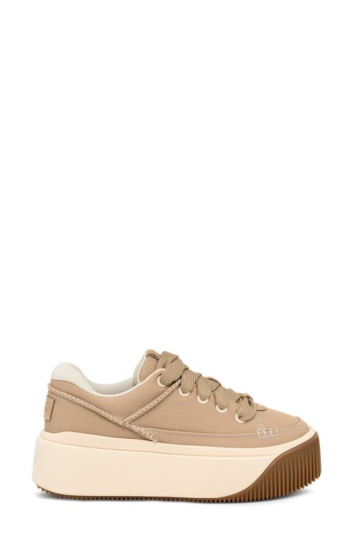 Ugg(r) Ez-duzzit Platform Sneaker In Mustard Seed