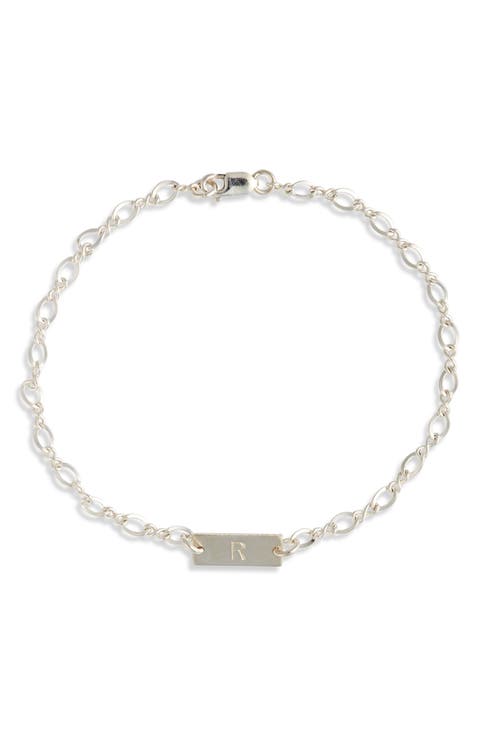 Hadley Initial Bar Bracelet