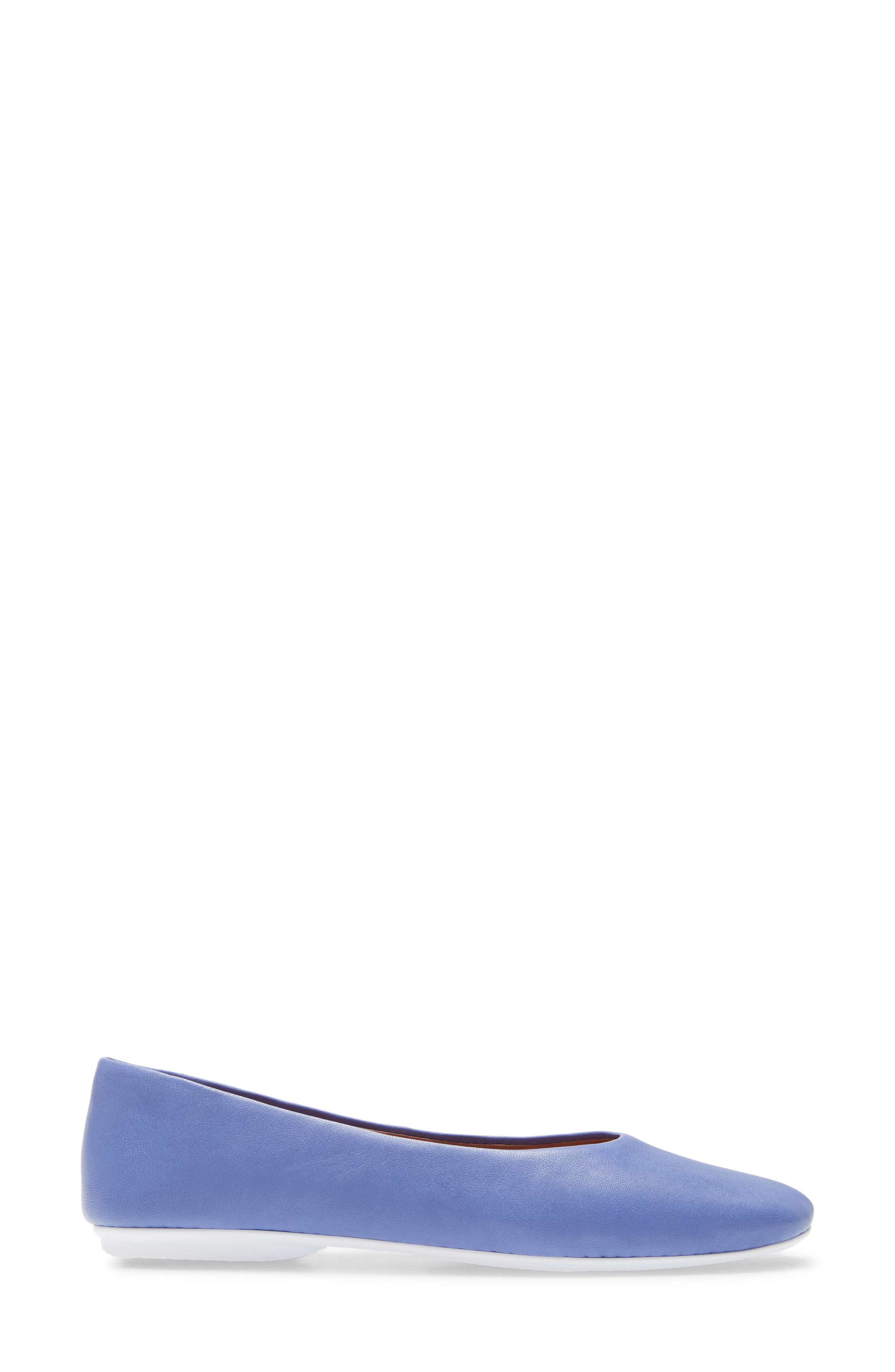 Signature Eugene Travel Ballet Flat, Alternate, color, INDIGO LEATHER