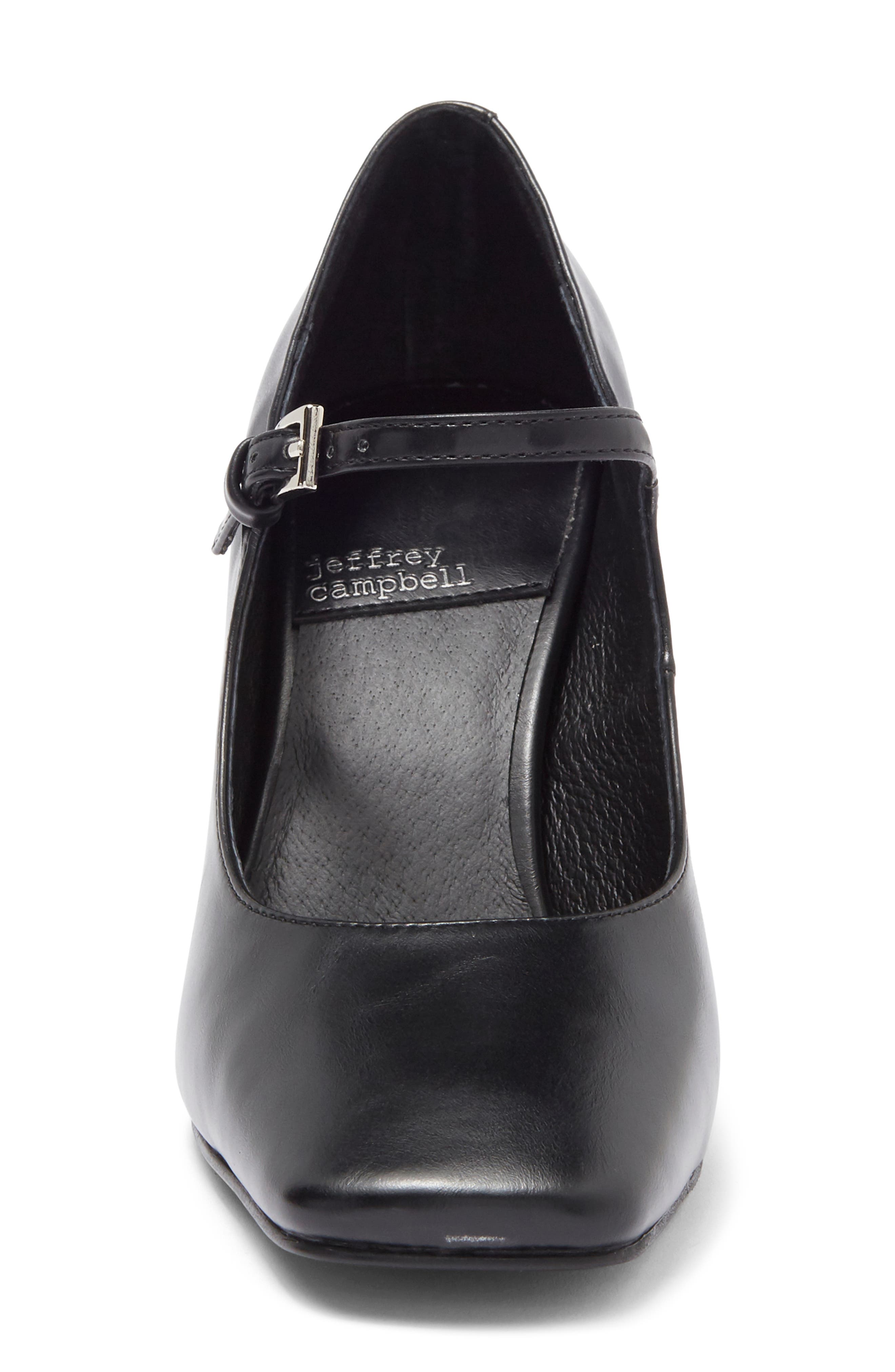 Jeffrey Campbell Bourdin Mary Jane Pump, Alternate, color, Black