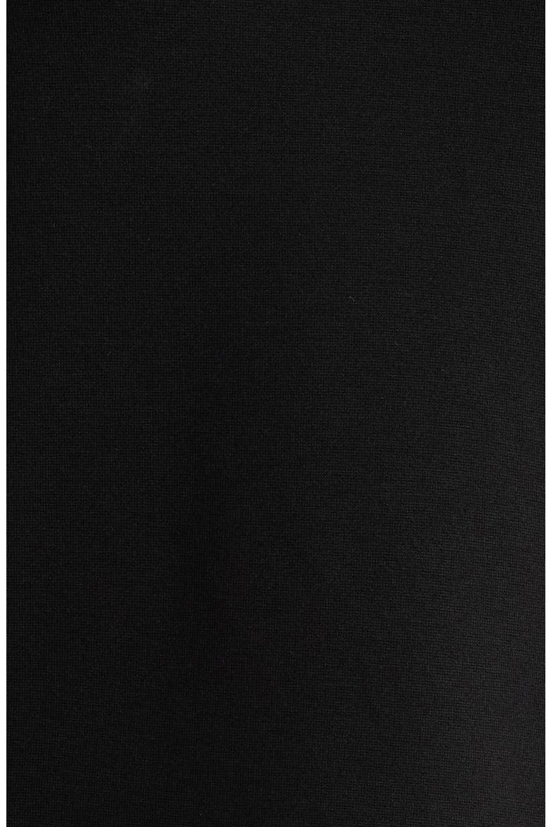 Asymmetric Button Hem Top, Alternate, color, ANNE BLACK