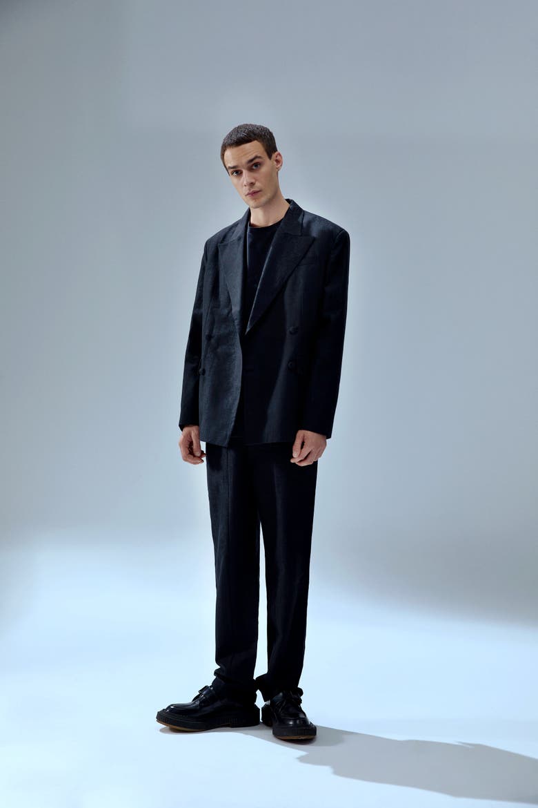 Your *Itch Suit Blazer Jacket, Alternate, color, BLACK