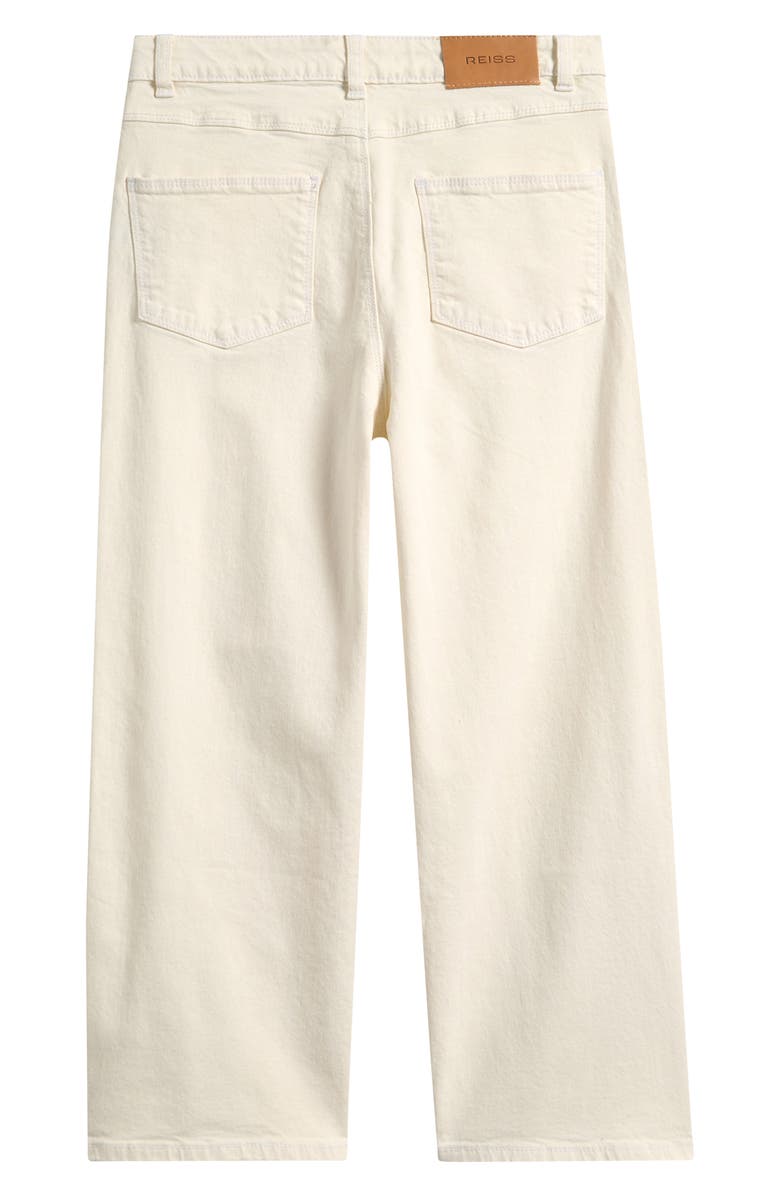 Reiss Kids' Sky Jeans, Alternate, color, Ecru