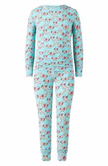 Kids' Print Fitted Two-Piece Pajamas