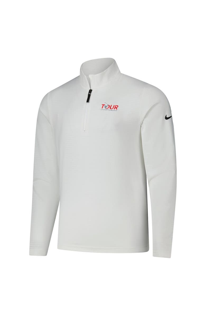 Nike Men's Nike White TOUR Championship Victory Performance Half-Zip Pullover, Alternate, color,