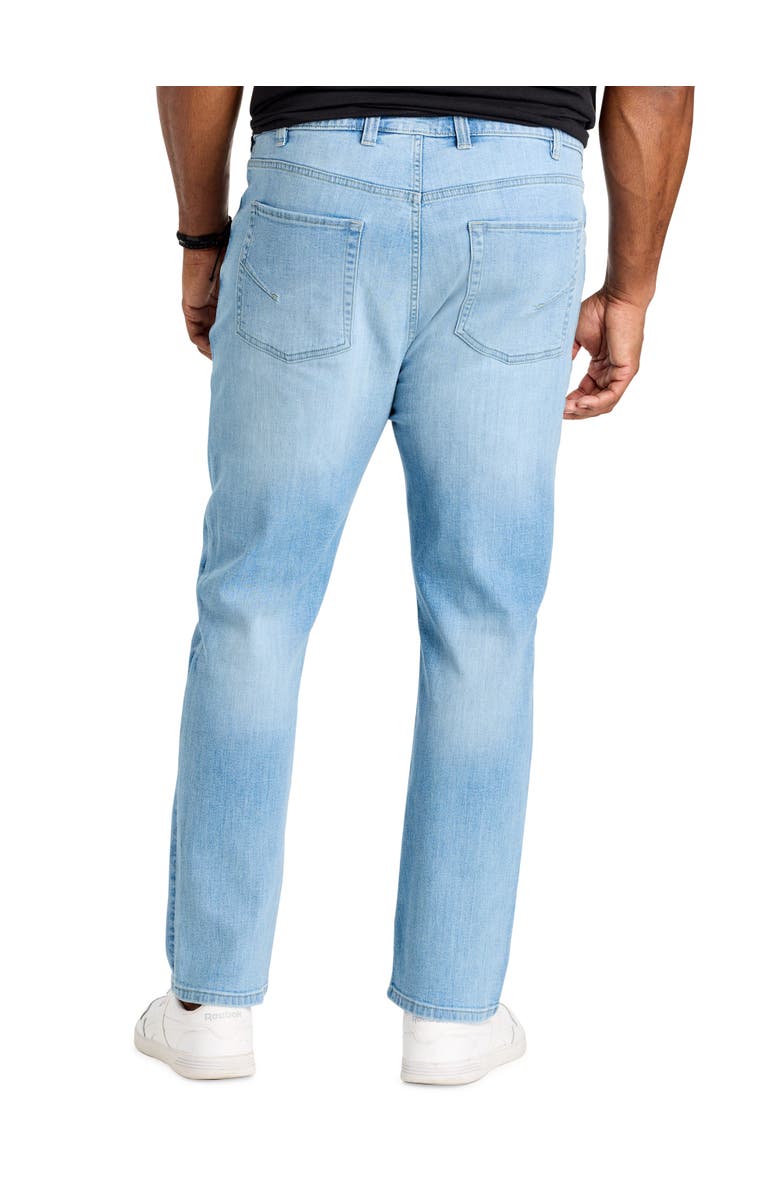 True Nation by DXL Big & Tall Tapered-Fit Jeans, Alternate, color, Lost At Sea