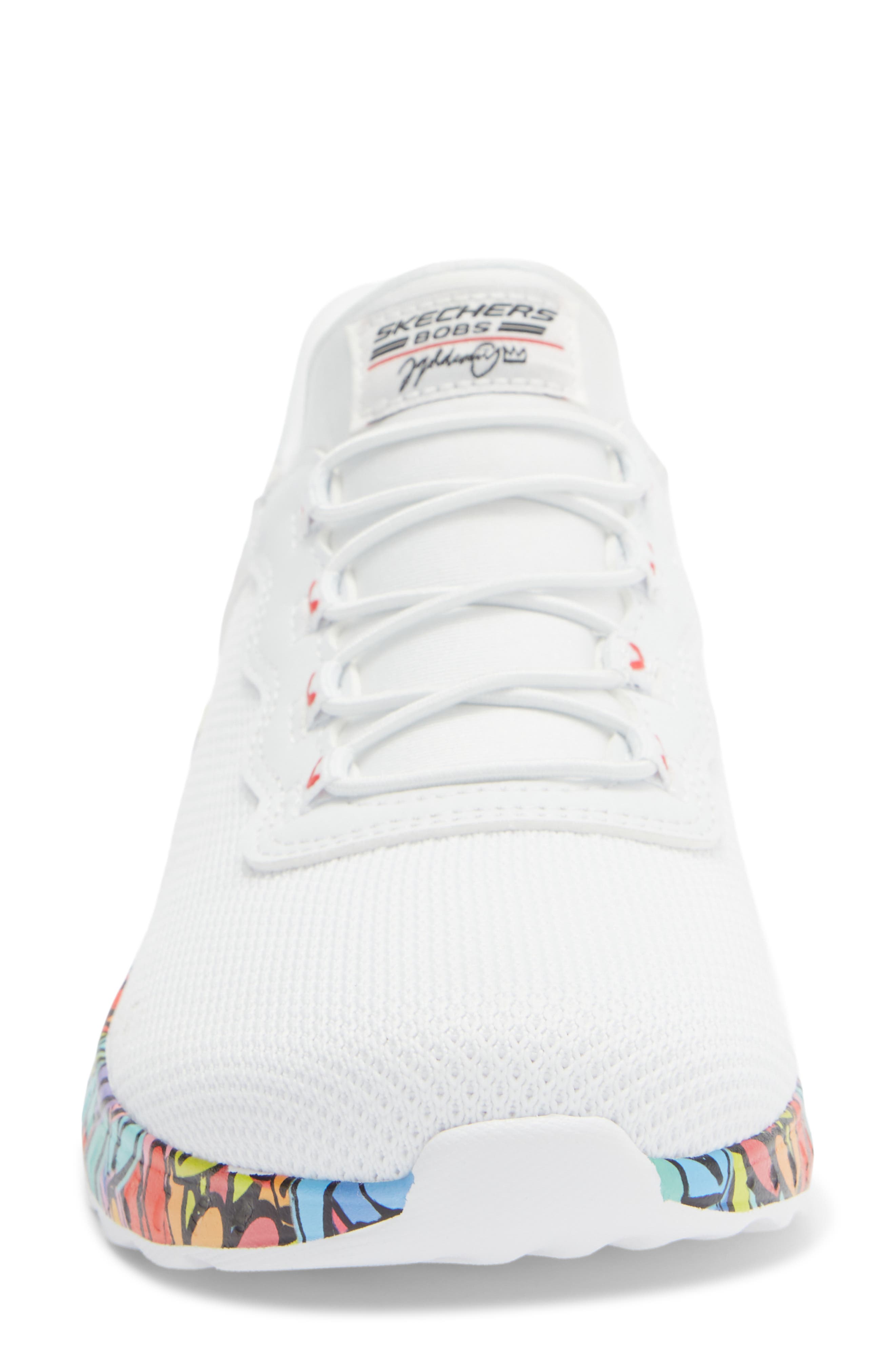 SKECHERS Slip-ins<sup>®</sup> BOBS<sup>®</sup> Slip-On Sneaker, Alternate, color, White