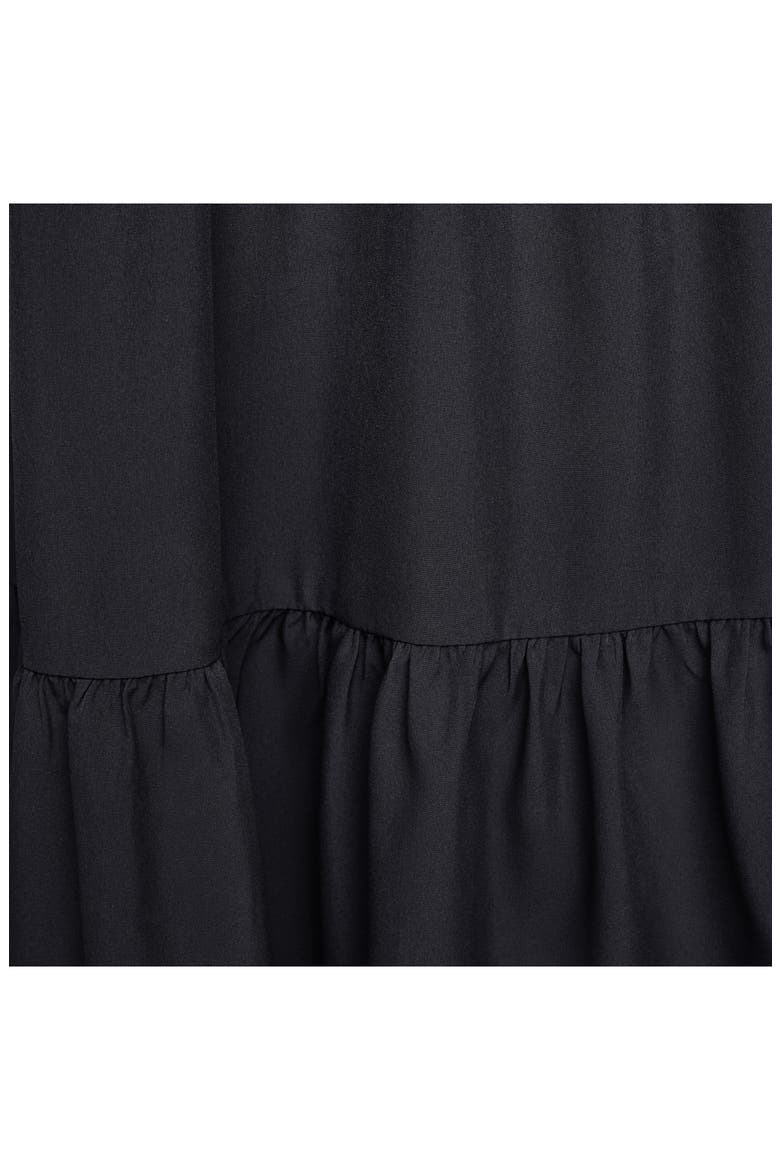 Commuter Sleeveless Swing Minidress, Alternate, color, BLACK