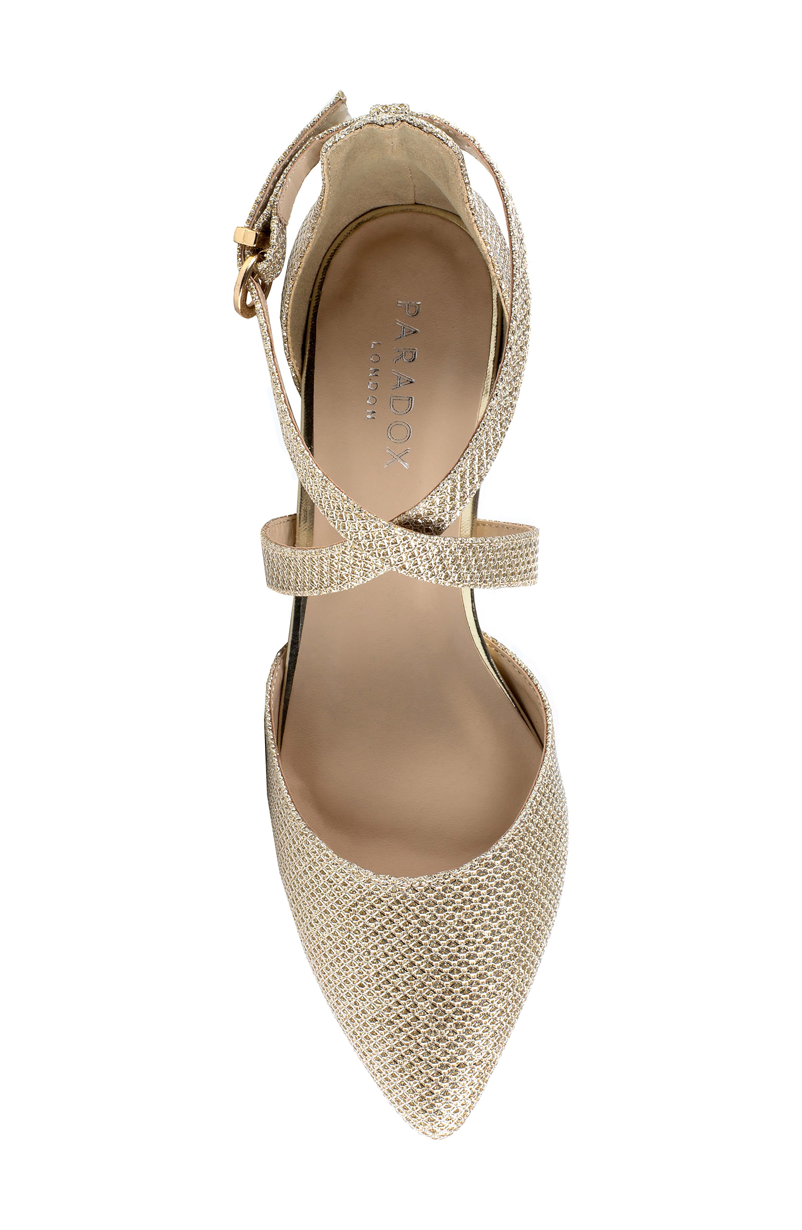 Francis Metallic Pump, Alternate, color, CHAMPAGNE