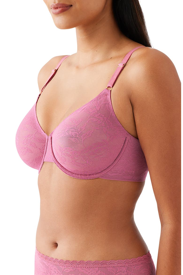 High Profile™ Underwire Unlined Bra, Alternate, color, MALAGA
