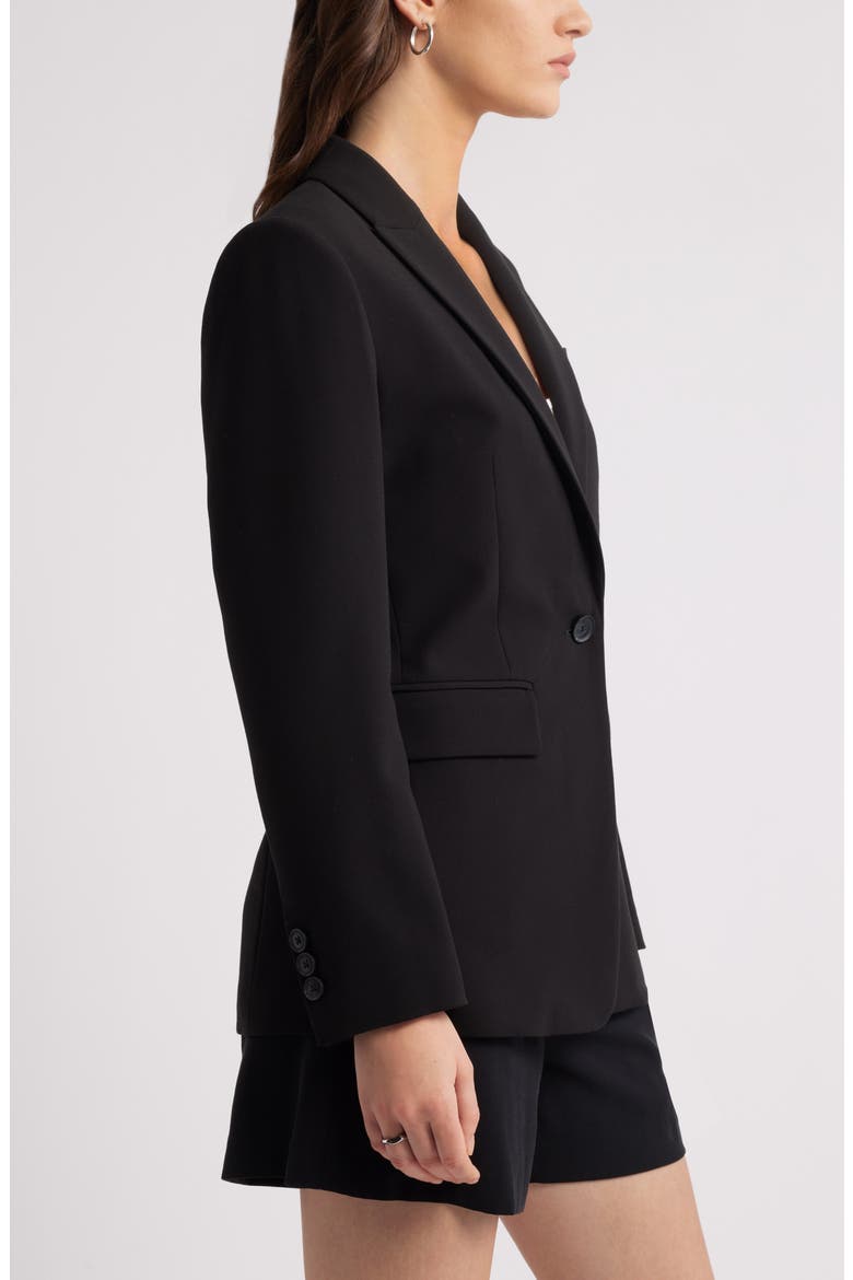 The Ingrid Classic Fit Blazer, Alternate, color, BLACK