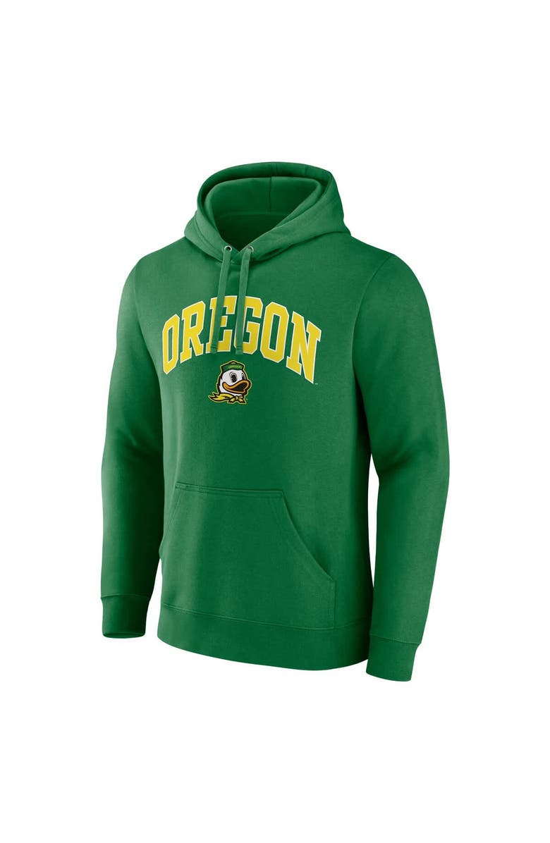 FANATICS Men's Fanatics Green Oregon Ducks Arched Logo Pullover Hoodie, Alternate, color, Green