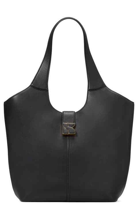 dakota smooth leather tote