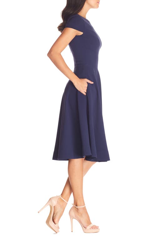 Dress The Population Livia Dress In Blue