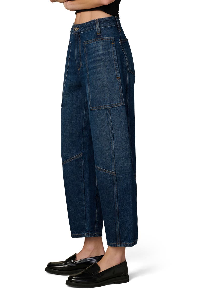 Krista Mid Rise Relaxed Barrel Jeans, Alternate, color, TASTEFUL