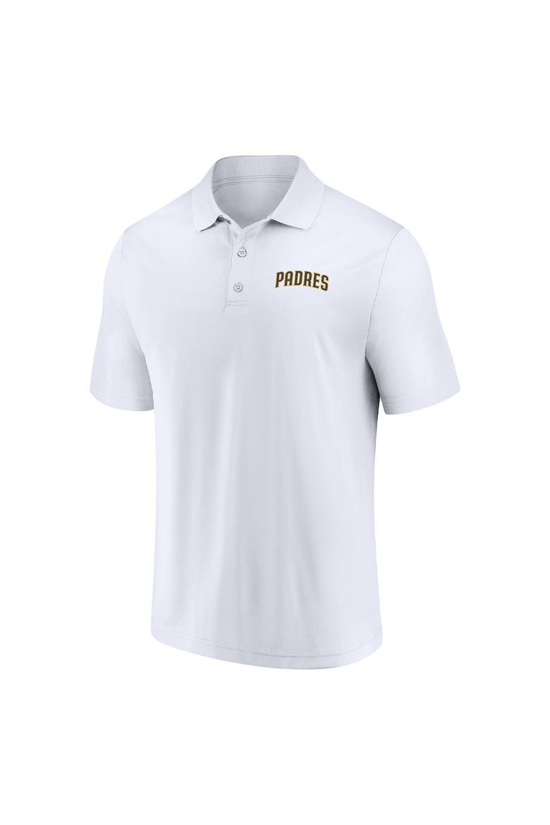 Men's Fanatics Branded Brown/White San Diego Padres Polo Combo Set, Alternate, color, Brown