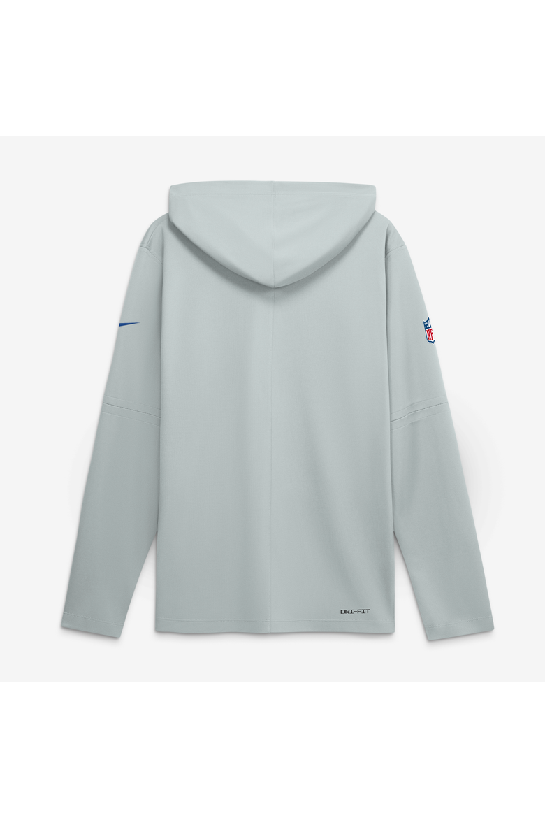 Men's Nike  Silver Buffalo Bills Rivalries Collection Sideline Lightweight Hooded Long Sleeve Top, Alternate, color, Silver