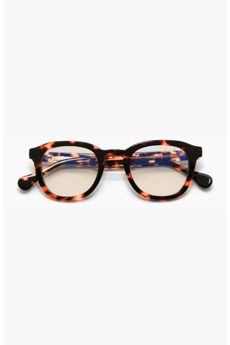 JB Round Blue Light Glasses, Main, color, Tortoise Shell