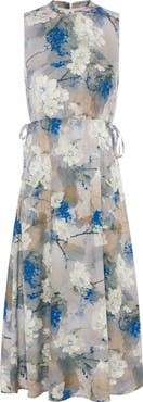 Coco de la Mour Floral Chiffon Elastic Waist Bungee Jumper