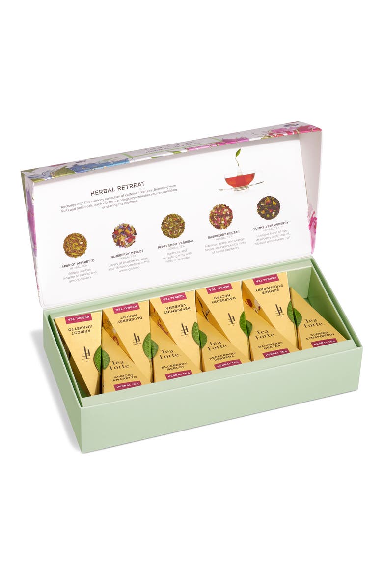 Wellbeing & Herbal Retreat Tea Bundle, Alternate, color, NO COLOR