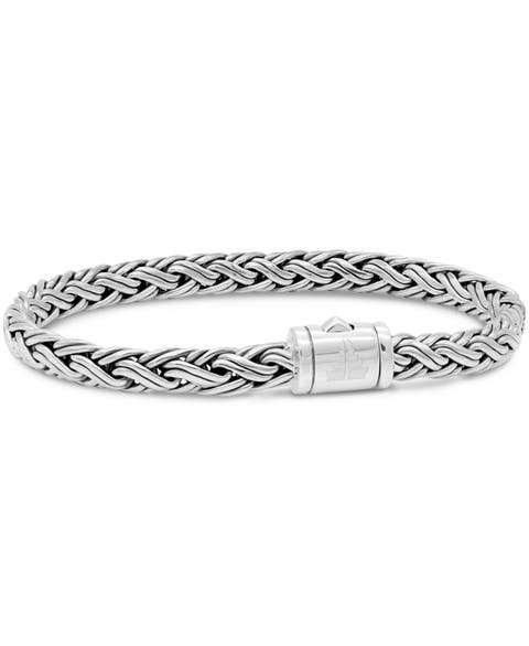 Paddy Oval 6mm Chain Bracelet in Sterling Silver