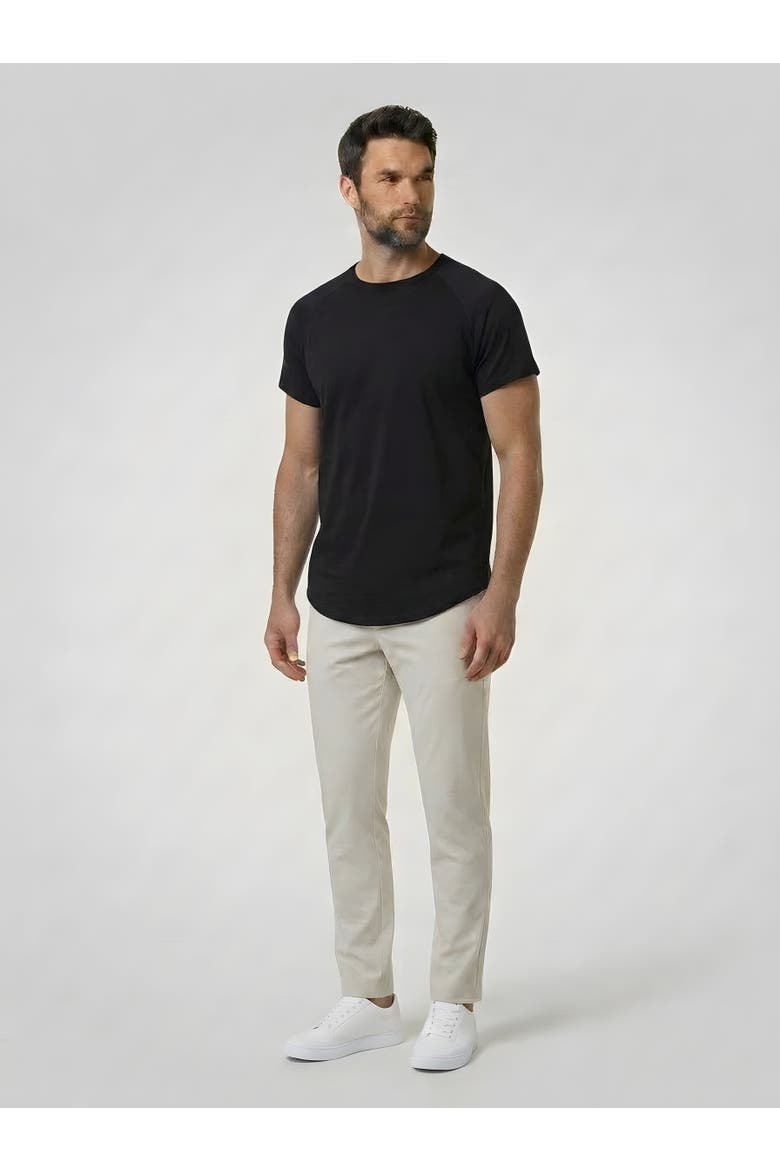 Raglan Tshirt Modal, Main, color, Black