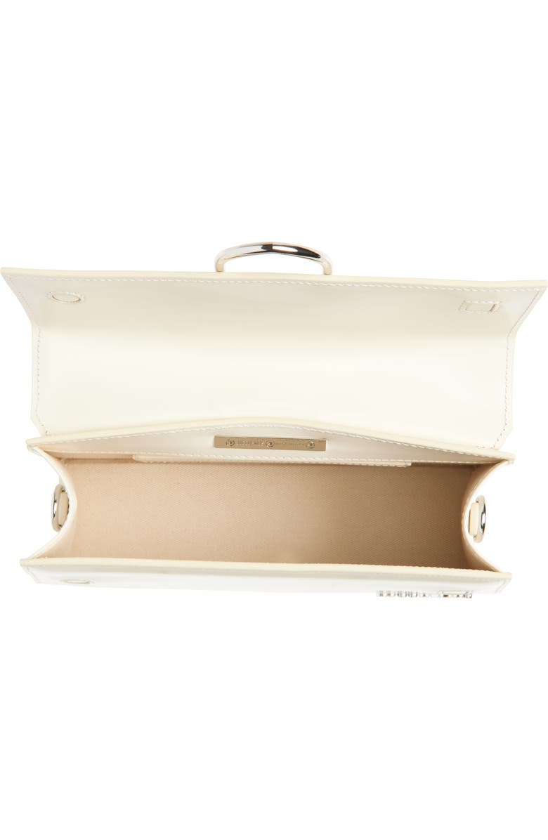 Jacquemus Le Grand Bambino Leather Shoulder Bag, Alternate, color, Light Ivory 115
