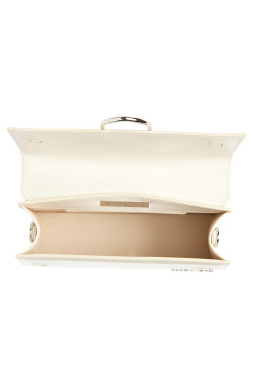 Jacquemus Le Grand Bambino Leather Shoulder Bag In Light Ivory 115