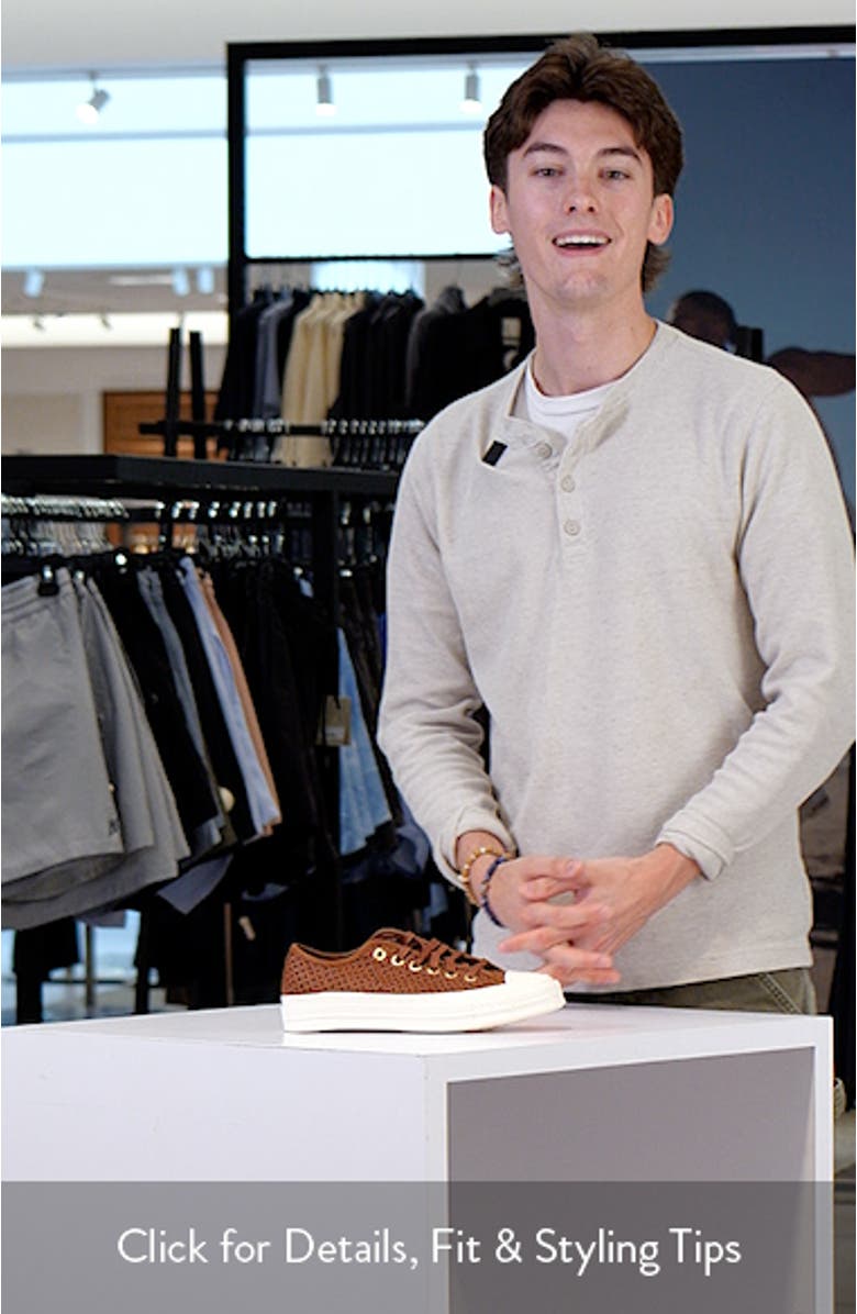Gender Inclusive Chuck 70 Woven Leather Sneaker, sales video thumbnail