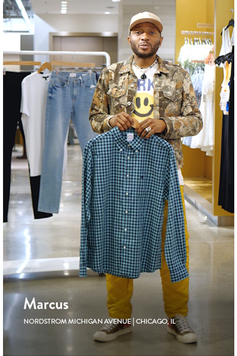Gingham Check Button-Down Shirt video
