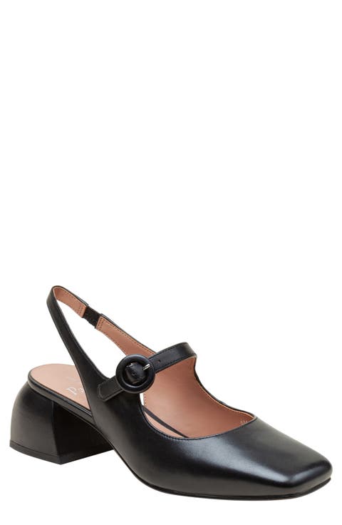 Manu Slingback Mary Jane Pump (Women)