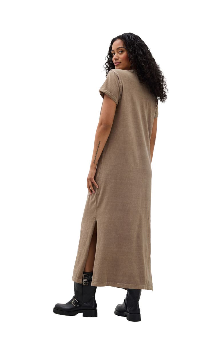 Richer Poorer The Relaxed Tee Dress, Alternate, color, Warm Grey