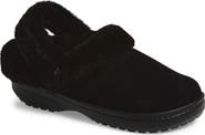 CROCS Unfurgettable Faux Suede & Faux Fur Clog