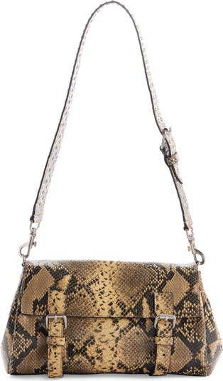 関税送料込Dries Van Noten Python Leather Shoulder Bag Dries Van Noten Python Print Leather Shoulder Bag | Nordstrom