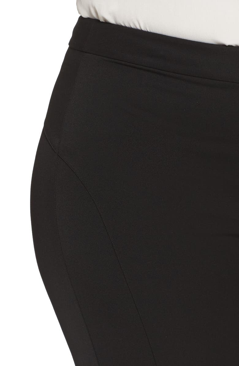 Vince Camuto Stretch Twill Seamed Pants, Alternate, color, 