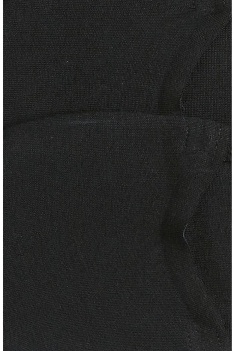 3-Pack Cotton Blend No-Show Socks, Alternate, color, BLACK