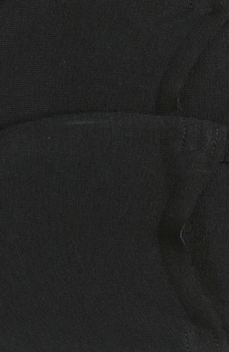 Nordstrom 3-Pack Cotton Blend No-Show Socks, Alternate, color, Black