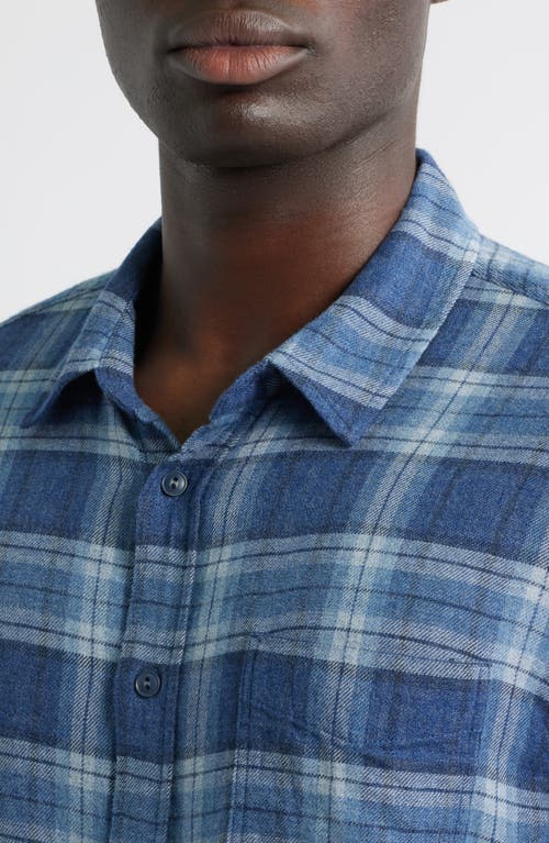 Rails Lennox Relaxed Fit Plaid Button-up Shirt In Blue