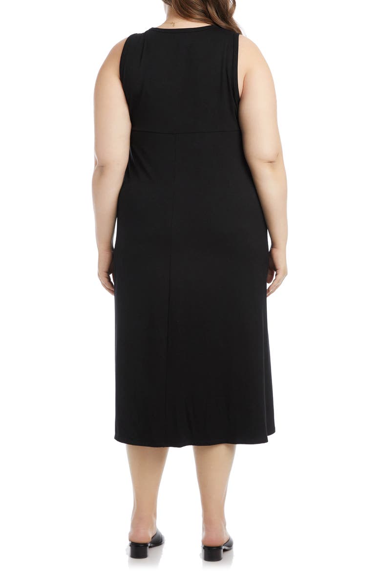 Midi Tank Dress, Alternate, color, BLACK