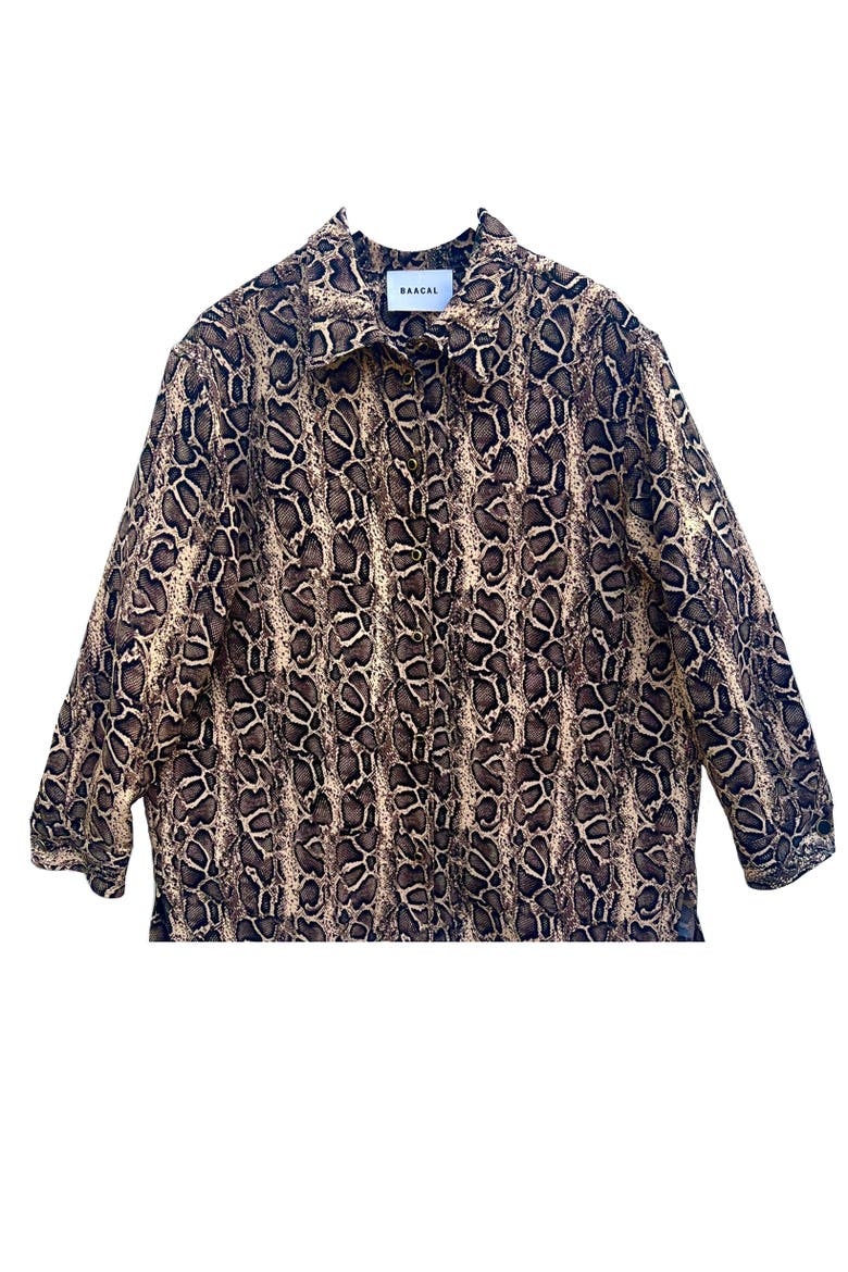 The Quinn Shirt, Alternate, color, Python