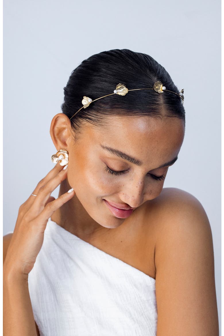 Venus Headband, Alternate, color, Gold