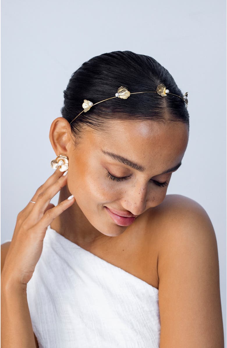 Epona Valley Venus Headband, Alternate, color, Gold